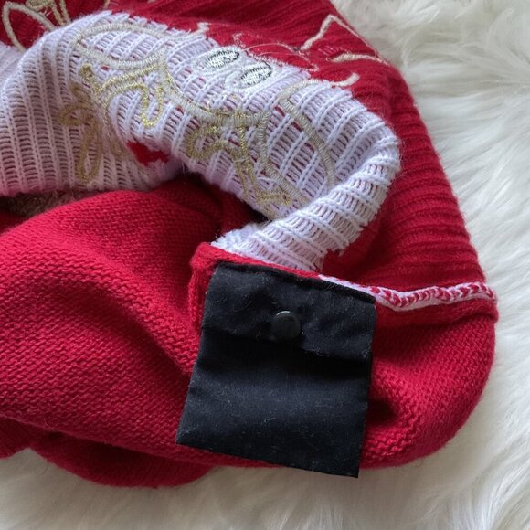 FA LA LA LA LA REINDEER UGLY HOLIDAY TIME SWEATER - Picture 7 of 9